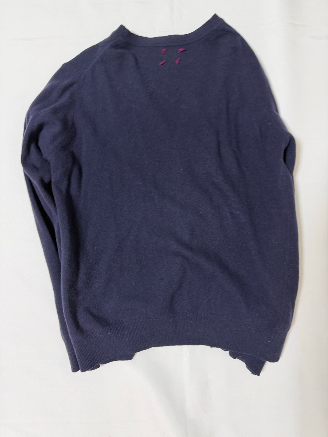 BOB 비오비 자수 울 가디건 상품이미지2