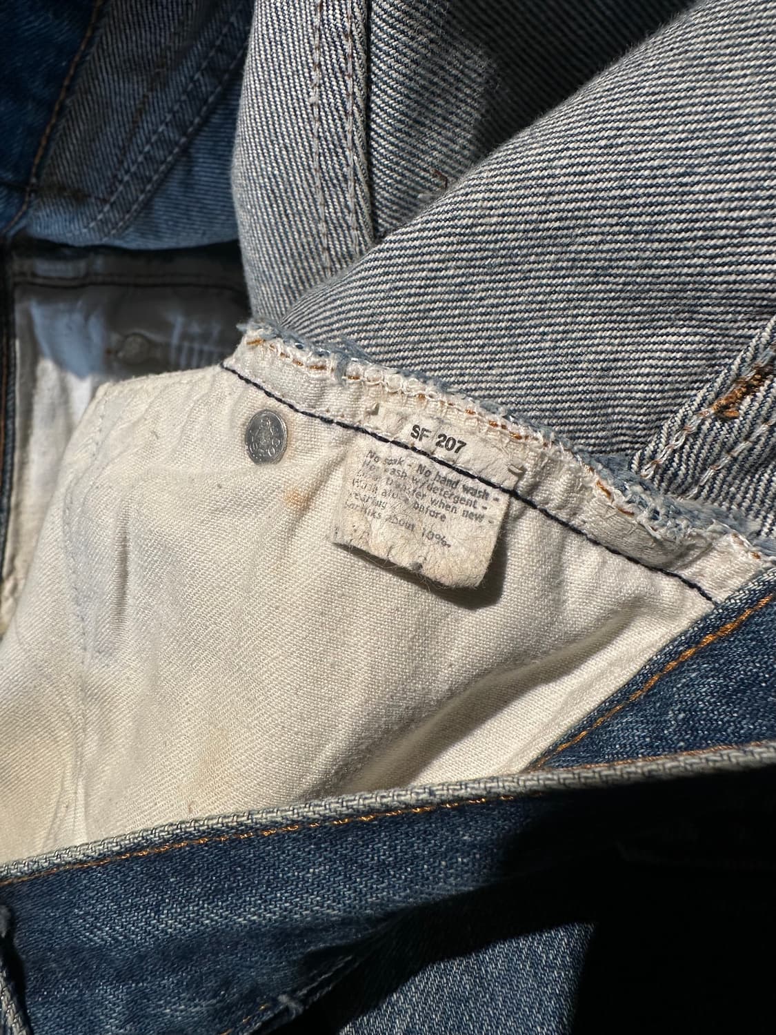 80s USA Levis 501 Selvedge Denim Pants 상품이미지8