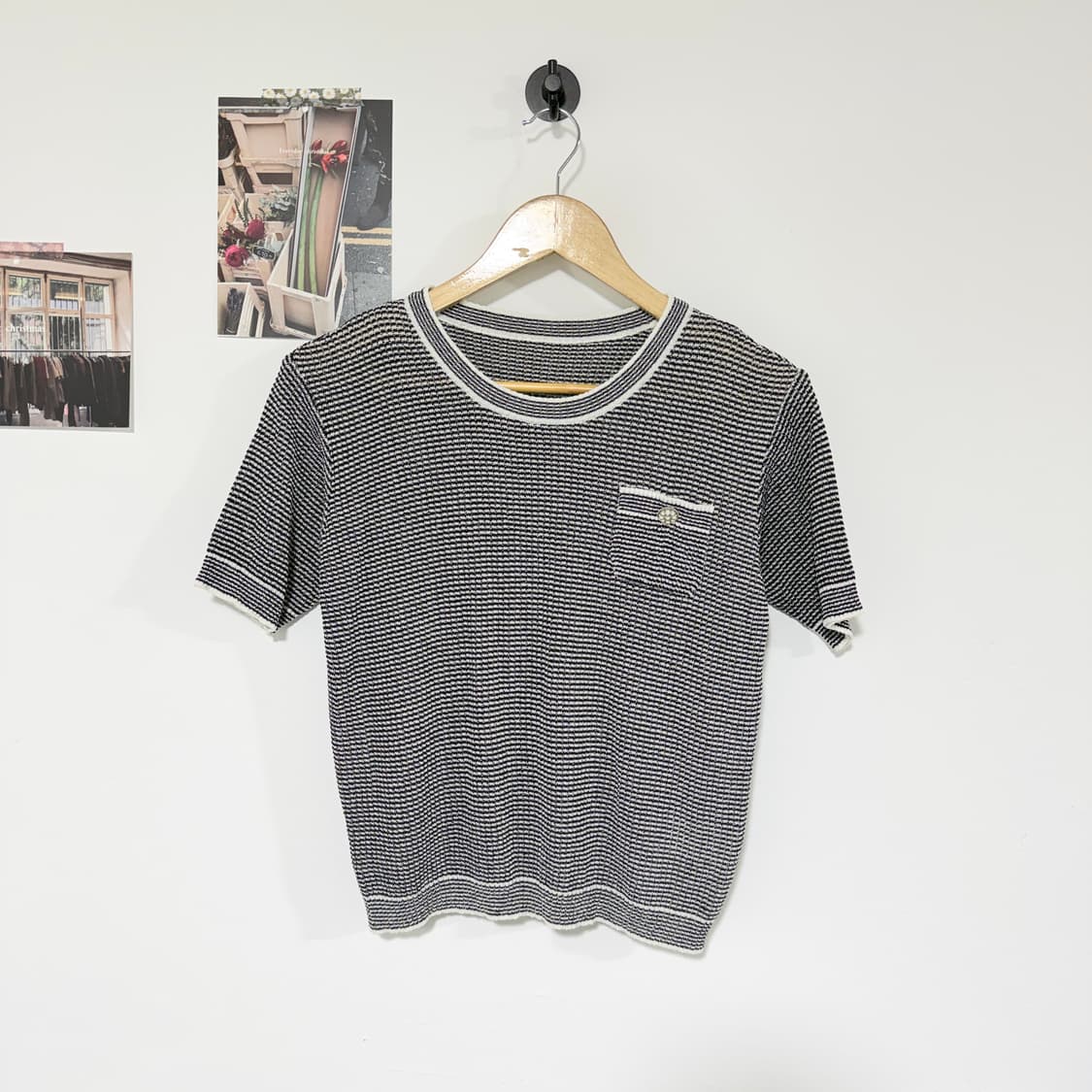 [95] ANNA SUI 니트 반팔티 상품이미지1