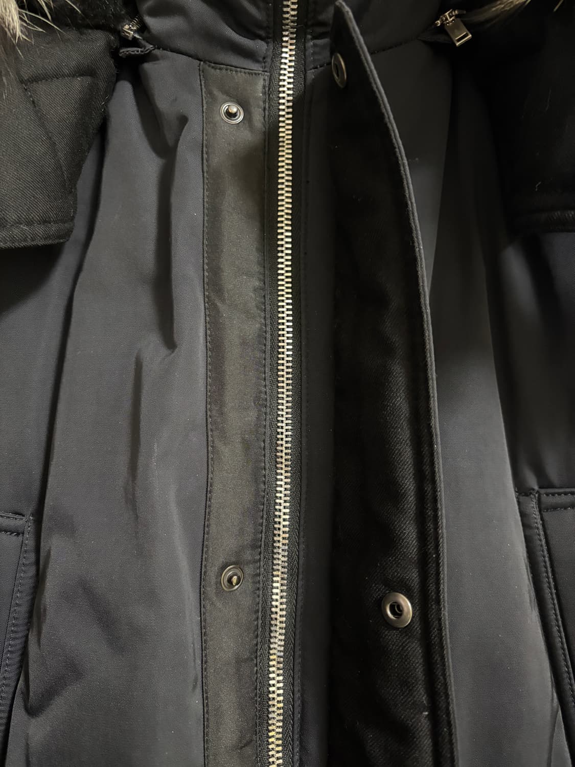 질스튜어트 폭스퍼 패딩 M사이즈 상품이미지4