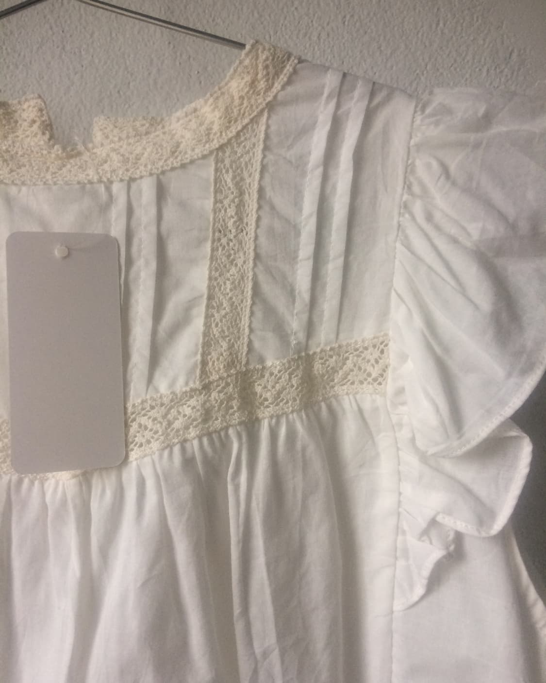 Crochet trimming frill sleeveless 상품이미지5