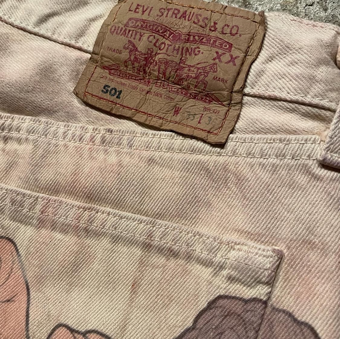 리바이스 커스텀 프린팅진 (31”) 상품이미지5