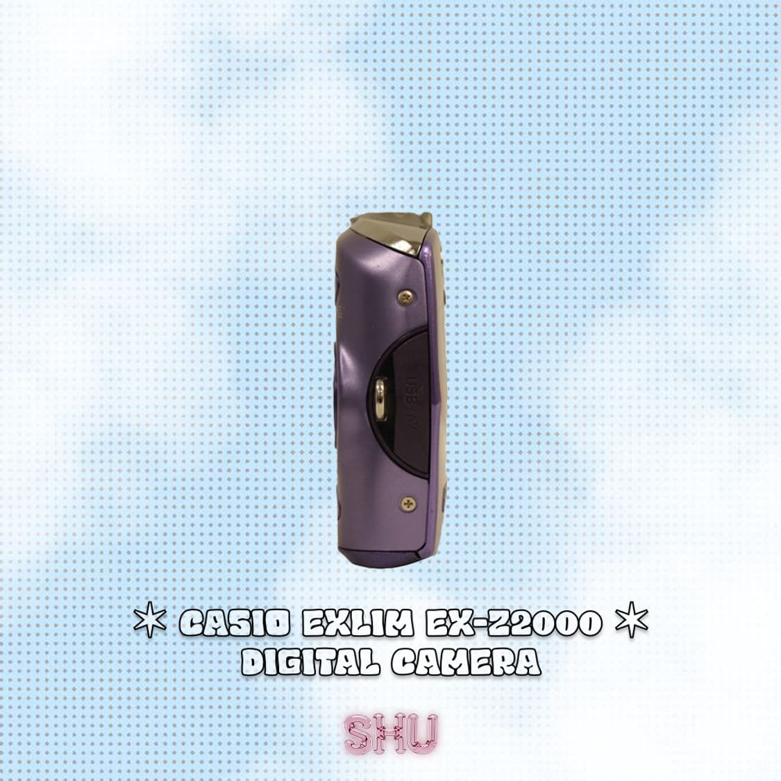 카시오 엑슬림 EX-Z2000 빈티지 디카 퍼플  상품이미지5