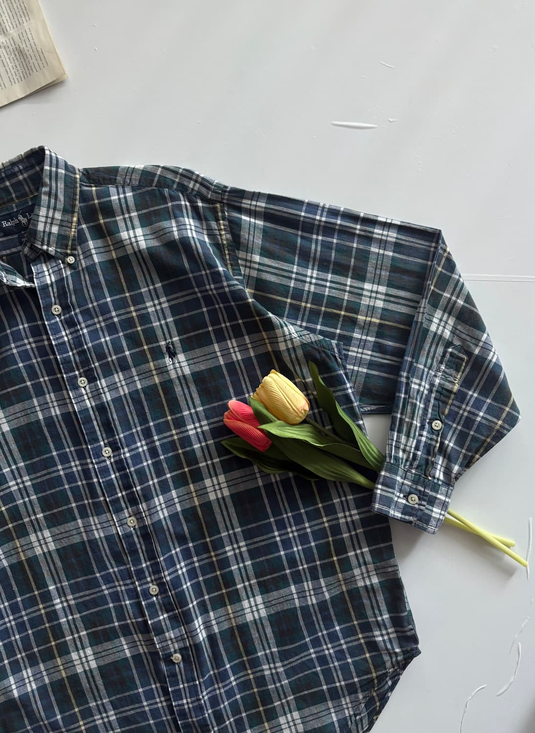 Polo 폴로랄프로렌 BLAKE 체크 셔츠 상품이미지4