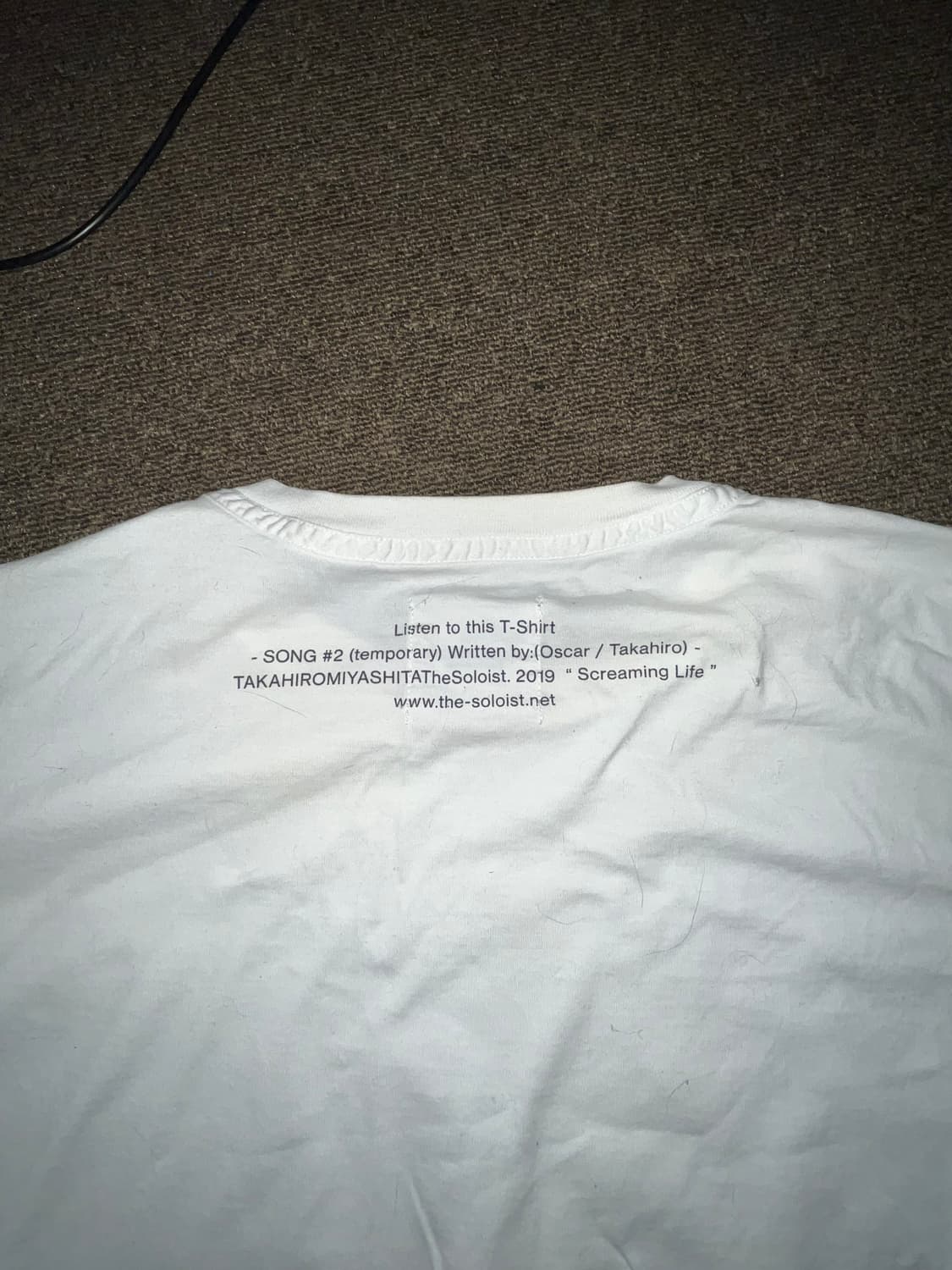 TAKAHIROMIYASHITA TheSoloist 티셔츠 상품이미지5