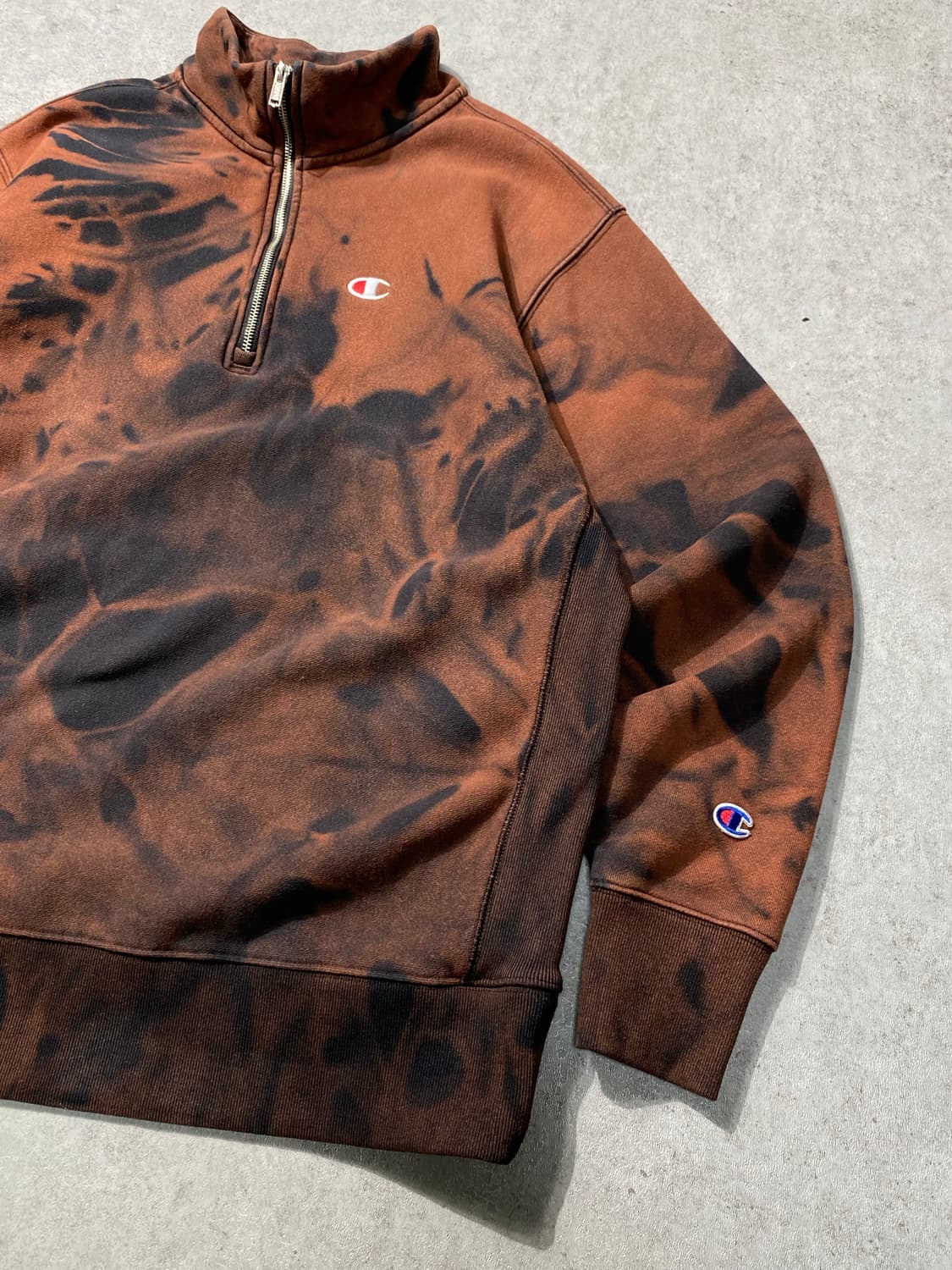 [XXL] Champion 챔피온 리버스위브 타이다이 하프집업 풀오버 상품이미지4