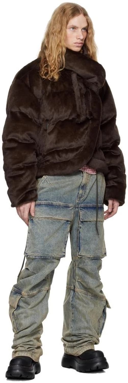 Ottolinger Brown Furry Puffer Padding 상품이미지3