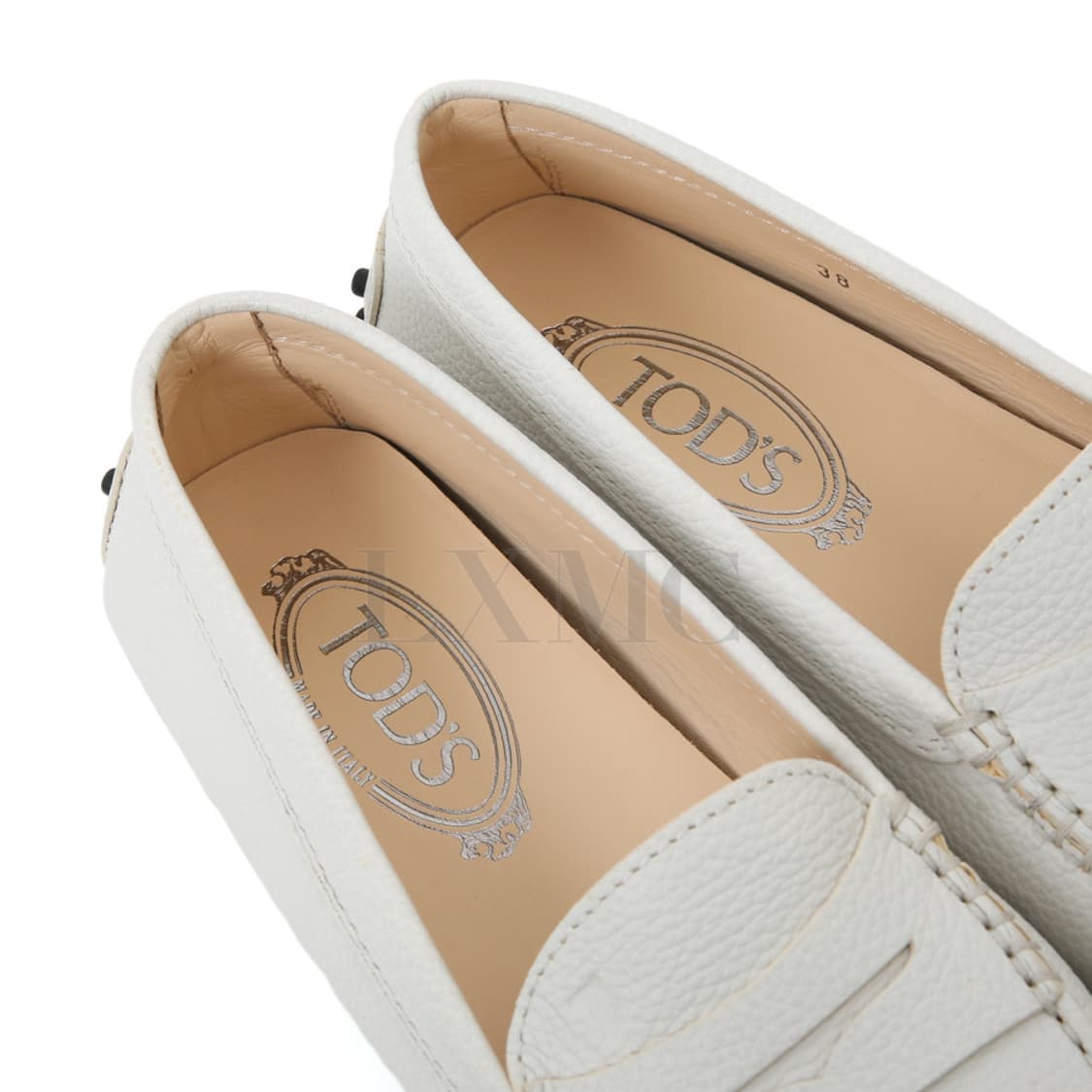 토즈 고미노 드라이빙 슈즈 화이트 로퍼 38사이즈 상품이미지5