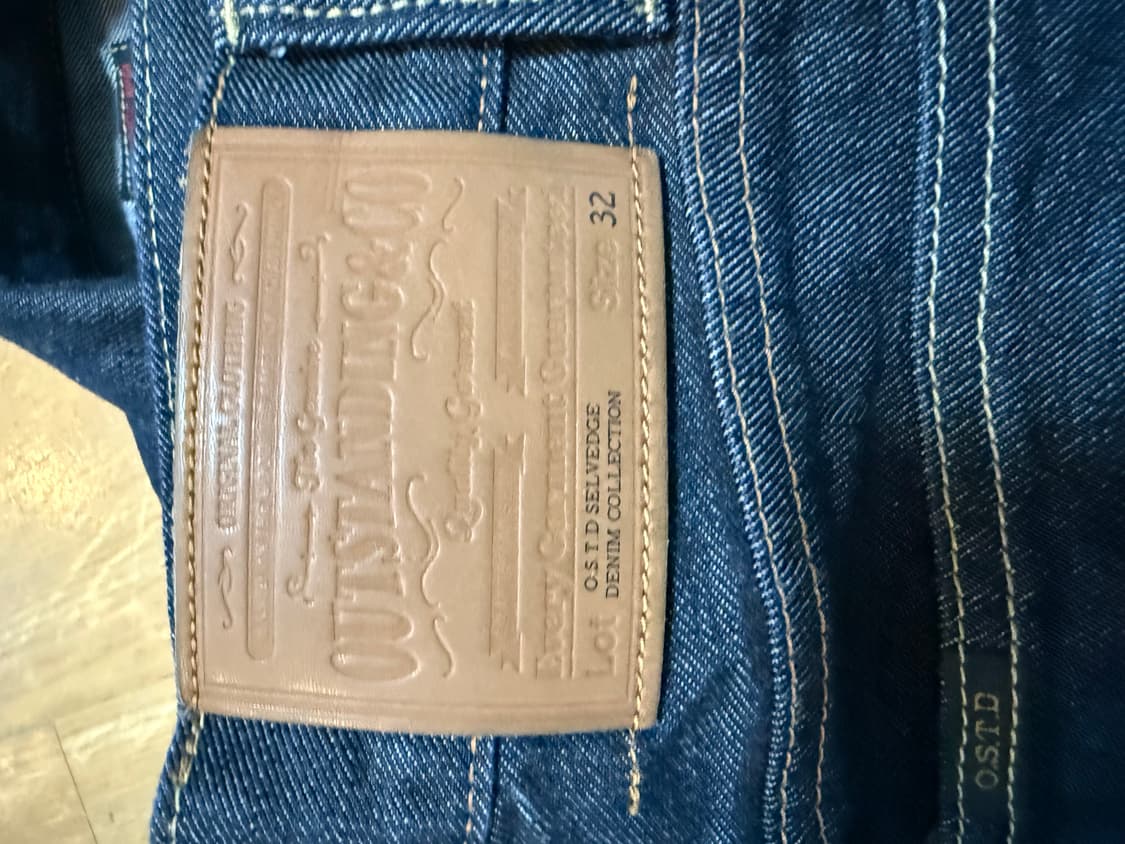 아웃스탠딩 50s 셀비지 셋업 상품이미지3