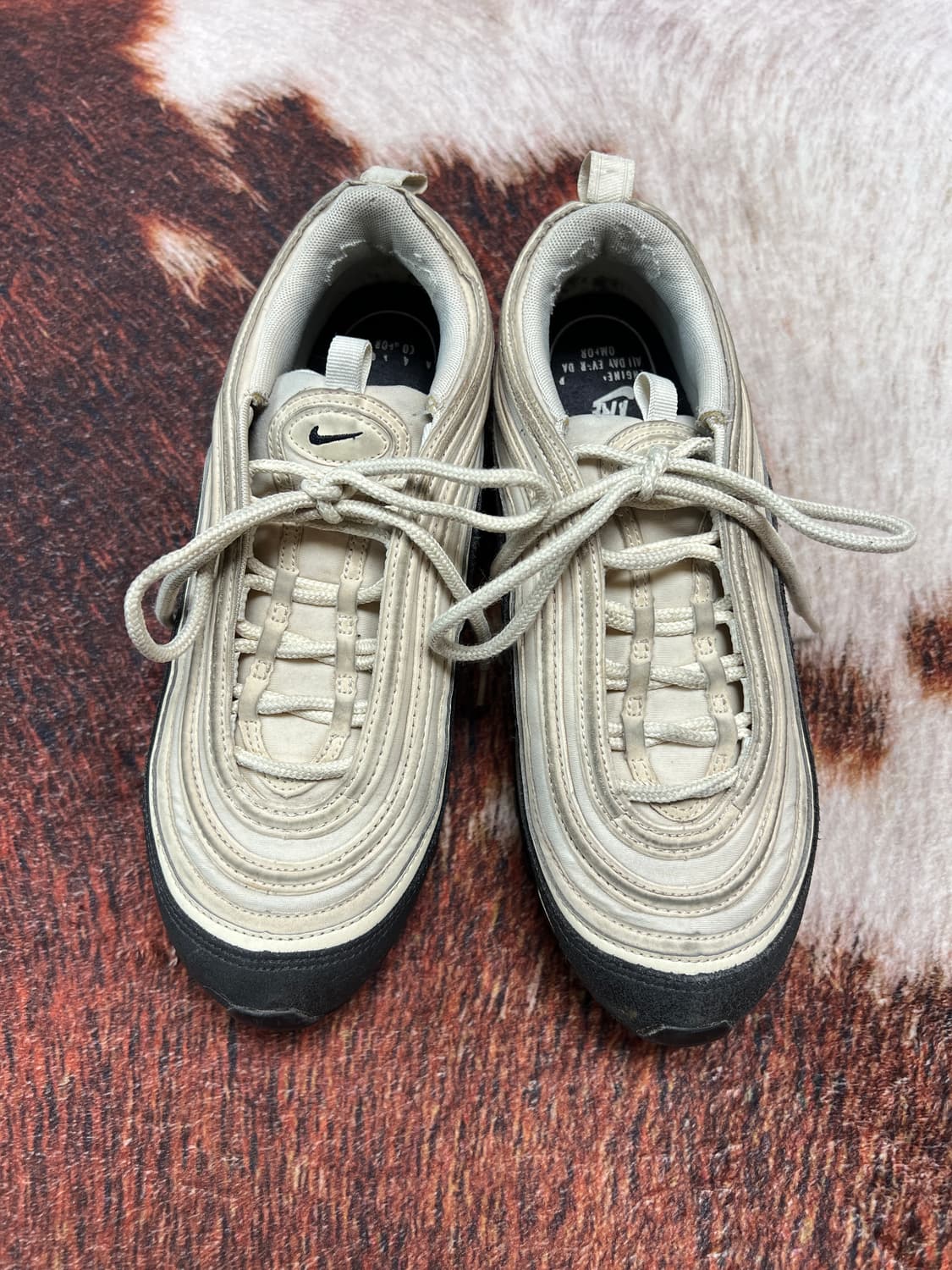 [250] NIKE 나이키 에어맥스 97 프리미엄 스니커즈 베이지 상품이미지3