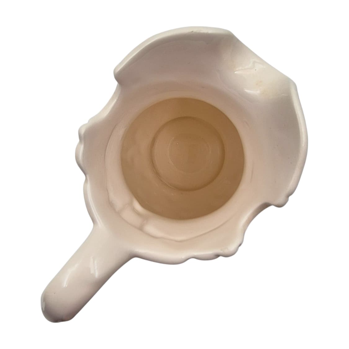 70s 포셀린 리본 꽃포지 저그 도자기 화병 상품이미지4