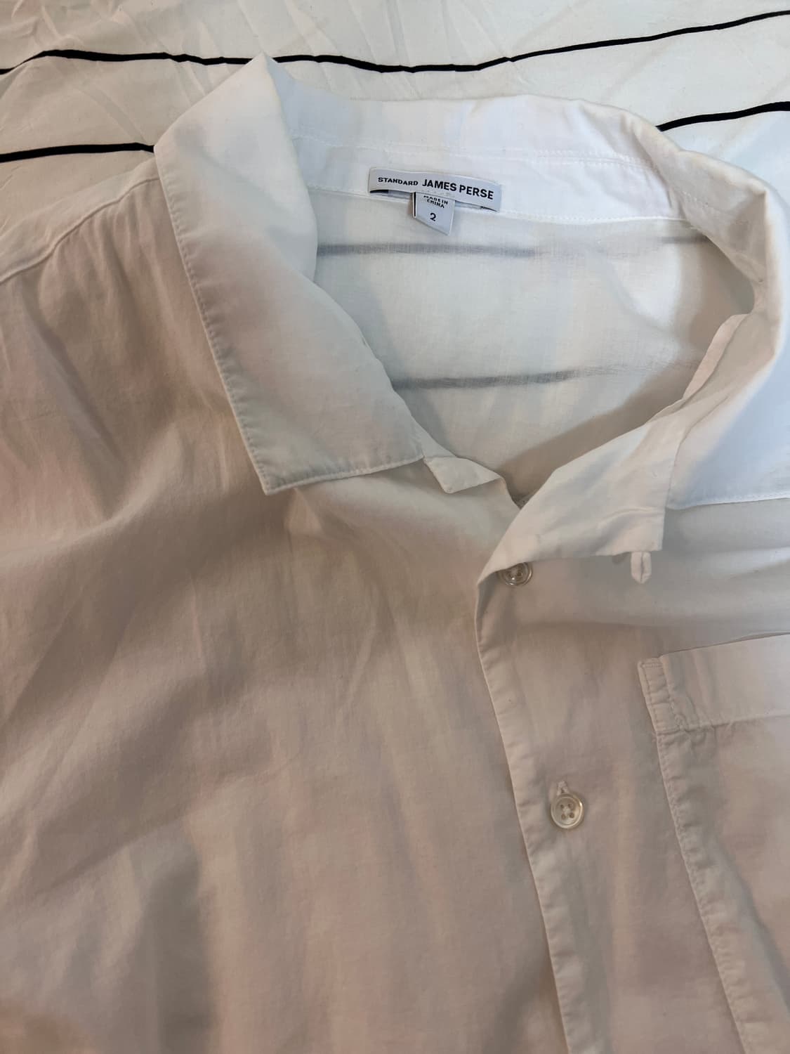 제임스 펄스 화이트 셔츠 2사이즈 상품이미지2