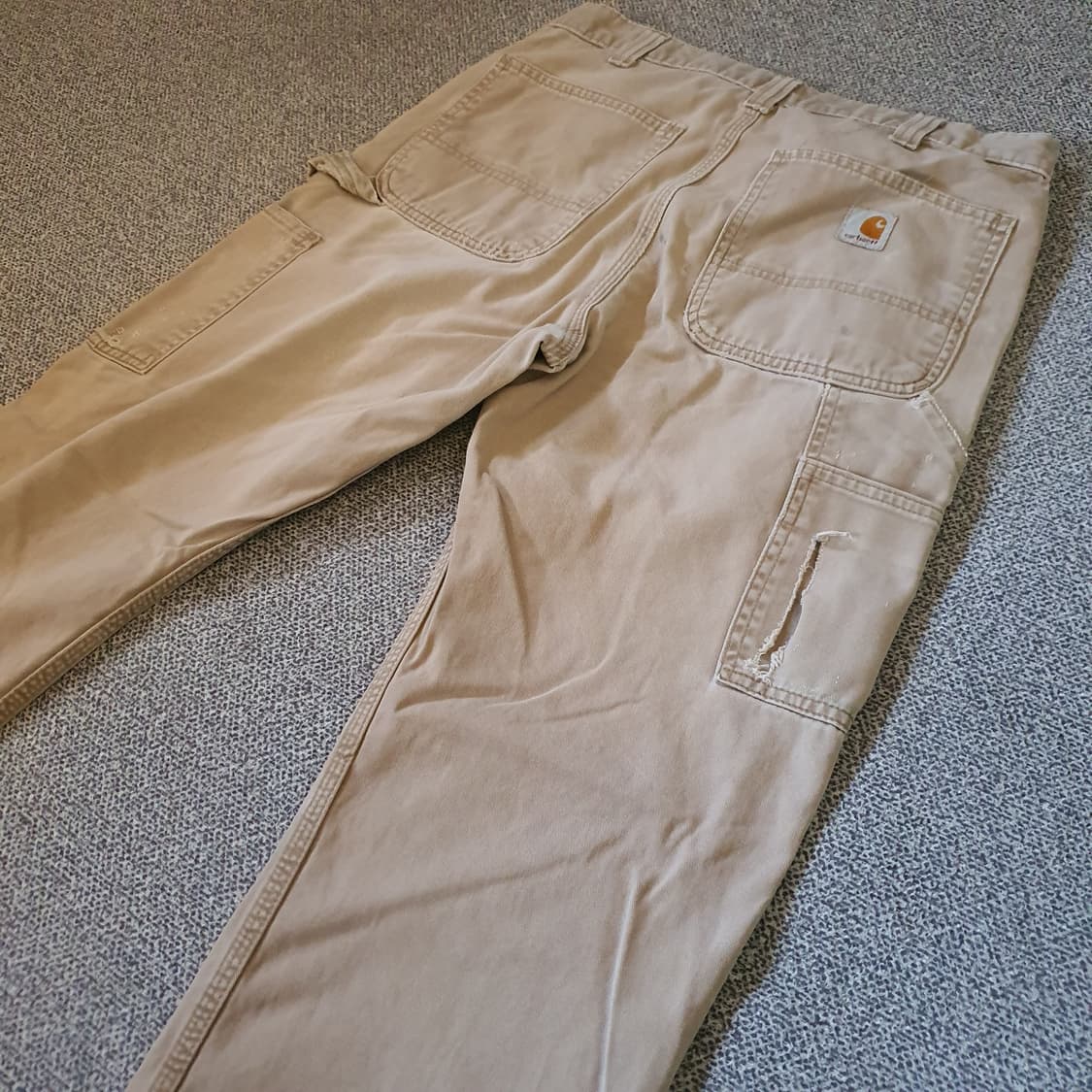 칼하트 B324 DKH 릴렉스 핏 트윌 던가리 팬츠  no.96 상품이미지1