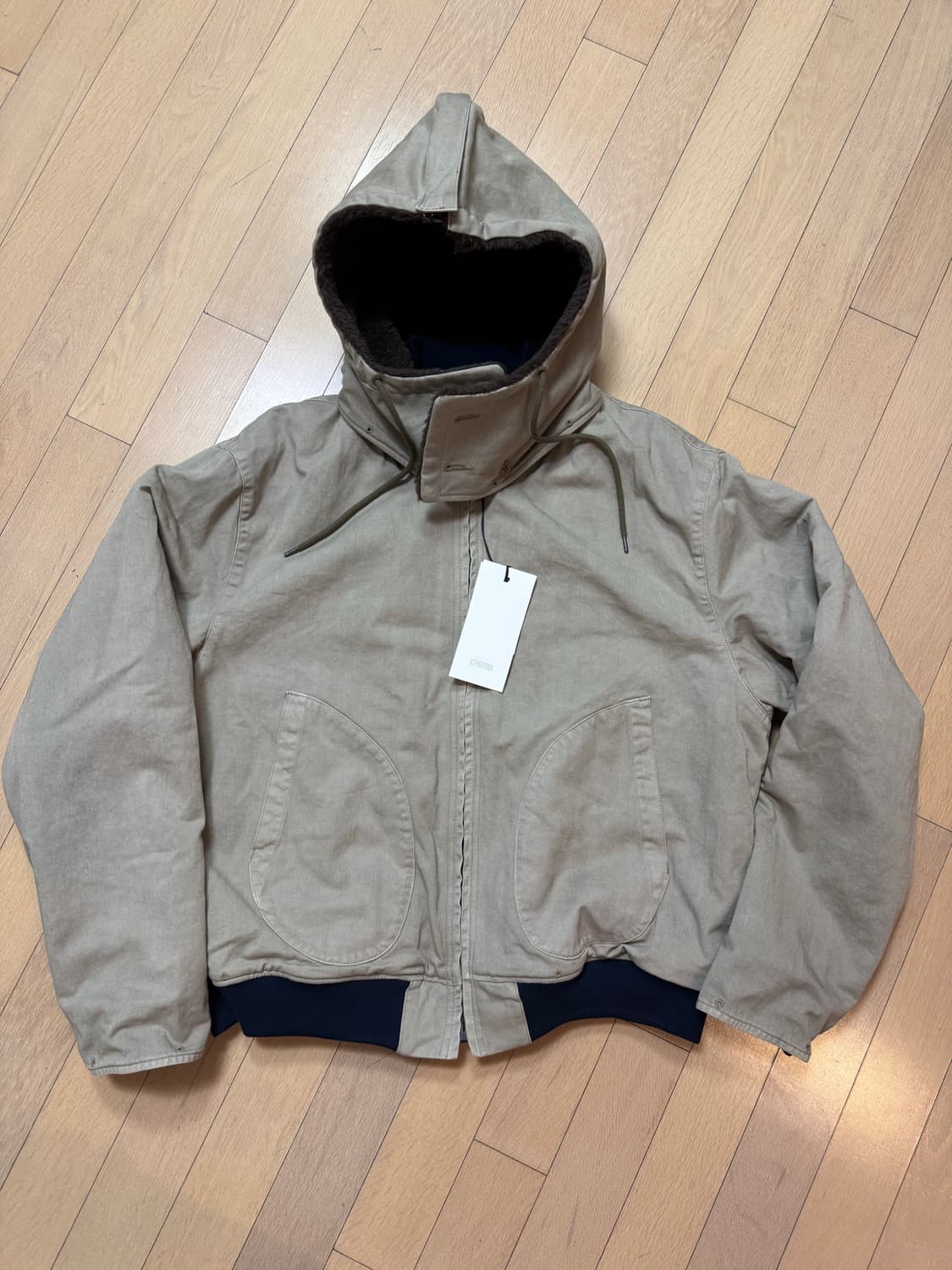 [2] A.presse 아프레쎄 빈티지 WW2 US 네이비 덱 후드 자켓 상품이미지2