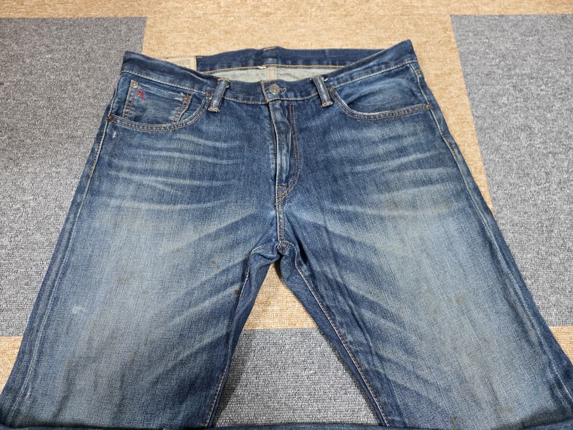 폴로 랄프로렌 데님 청바지 남성 빈티지 워싱[W34 L32] 상품이미지1