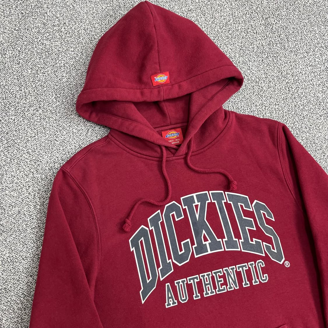 <디키즈 어센틱 버건디 후드티> No.1265 상품이미지4