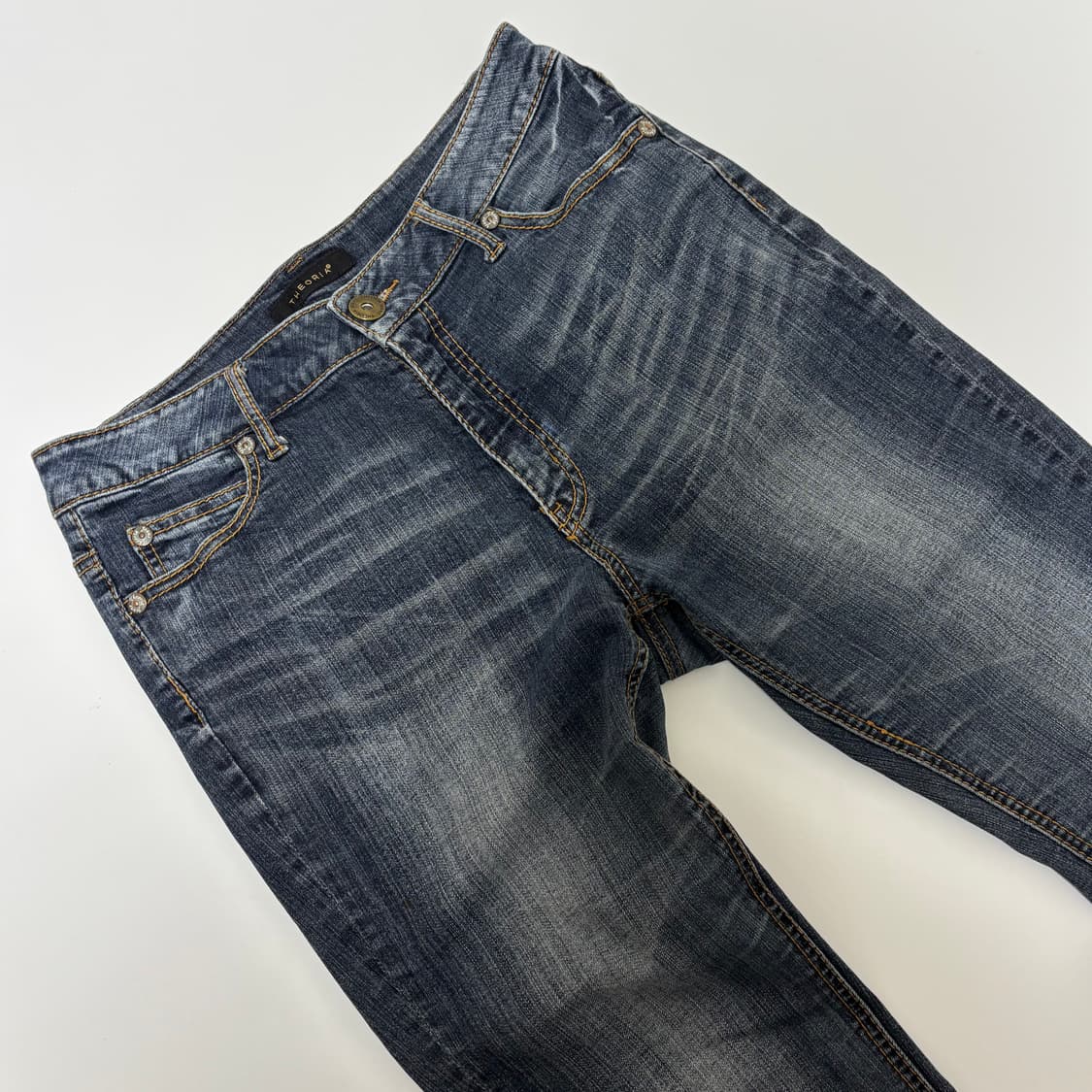 테오리아(THEORIA) 지퍼 포켓 디테일 빈티지 데님 상품이미지4