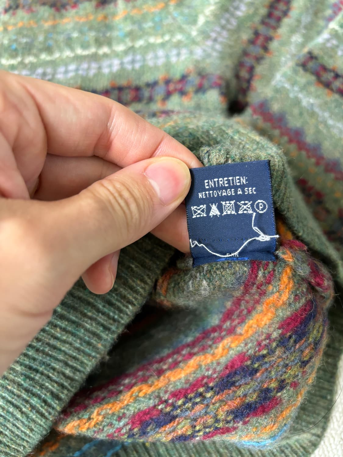 폴로 여성 캐시미어 울 니트 XS 상품이미지5