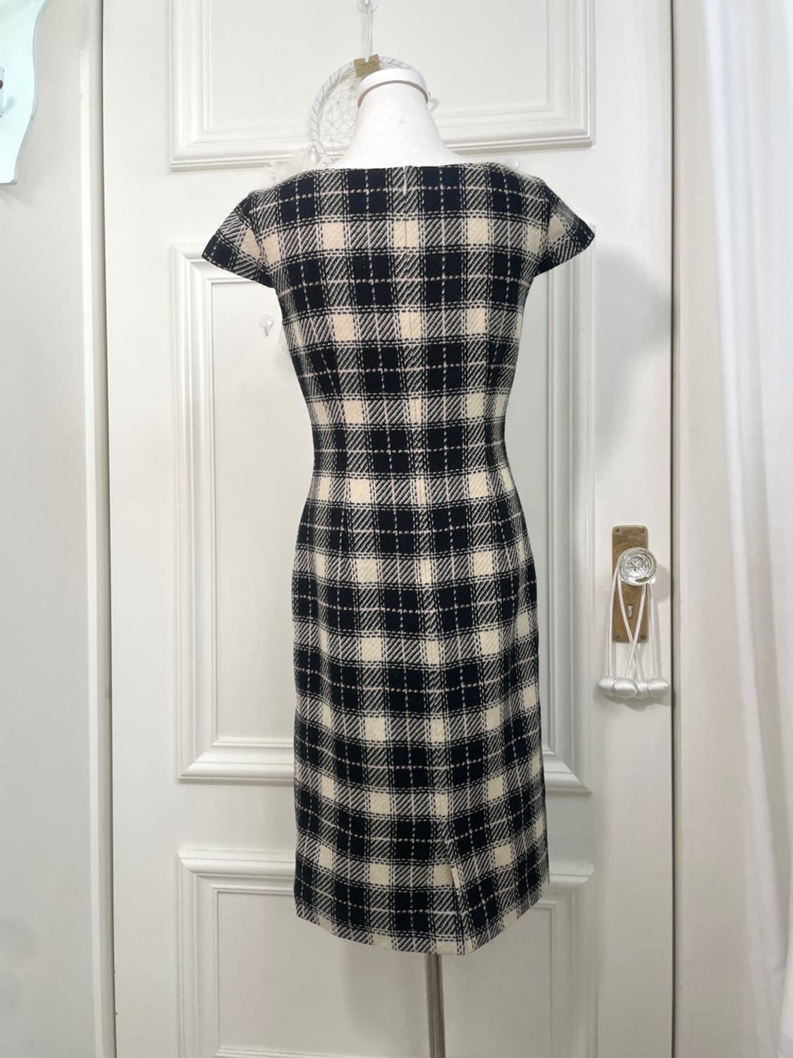 black&beige check princess line feminine 상품이미지3