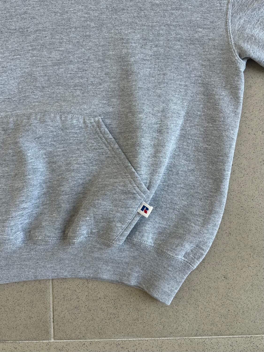 90s 빈티지 러셀 후드 그레이 XL USA 상품이미지3