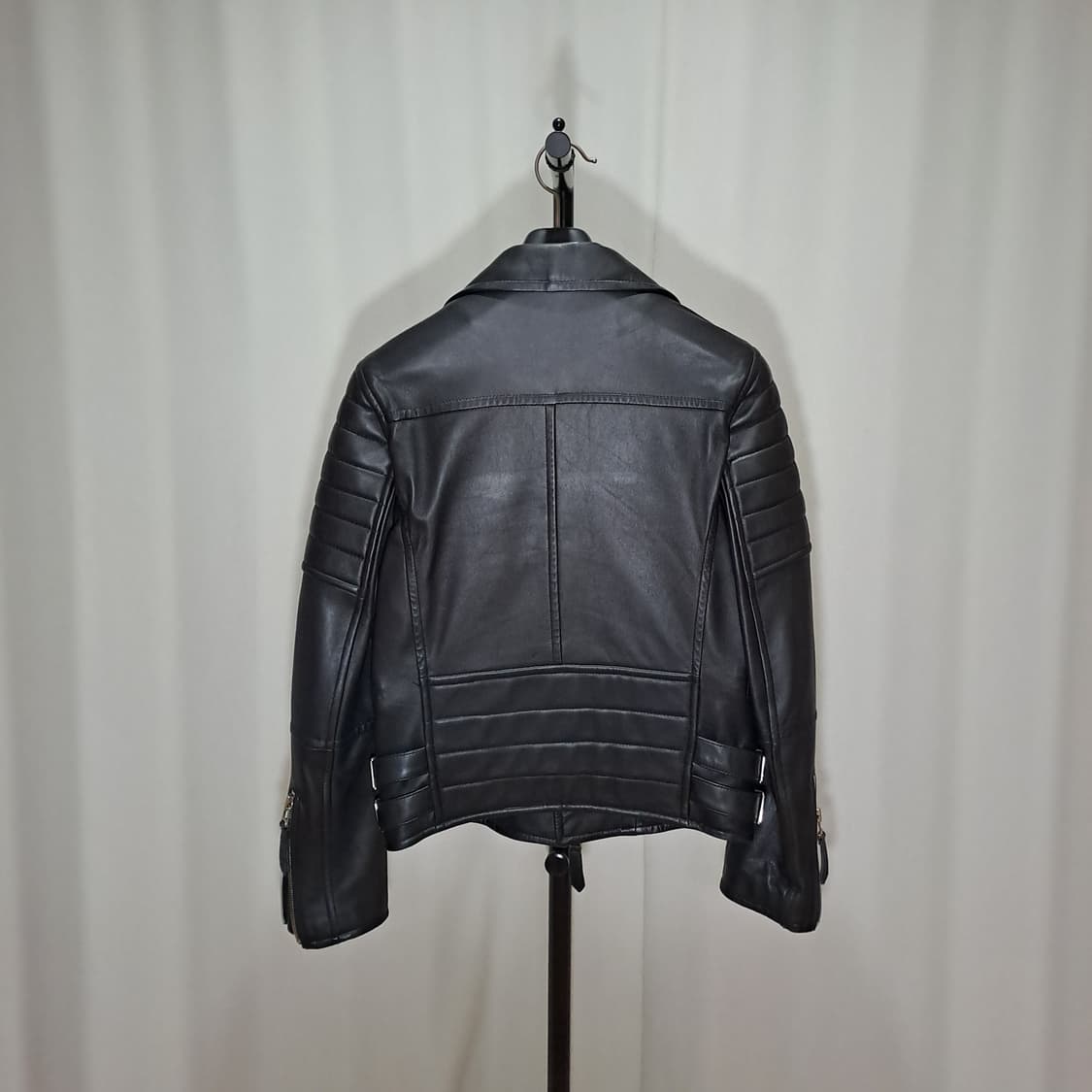 (택포) 셀렉티즘 양가죽 엠보 자켓 1 B338 상품이미지5