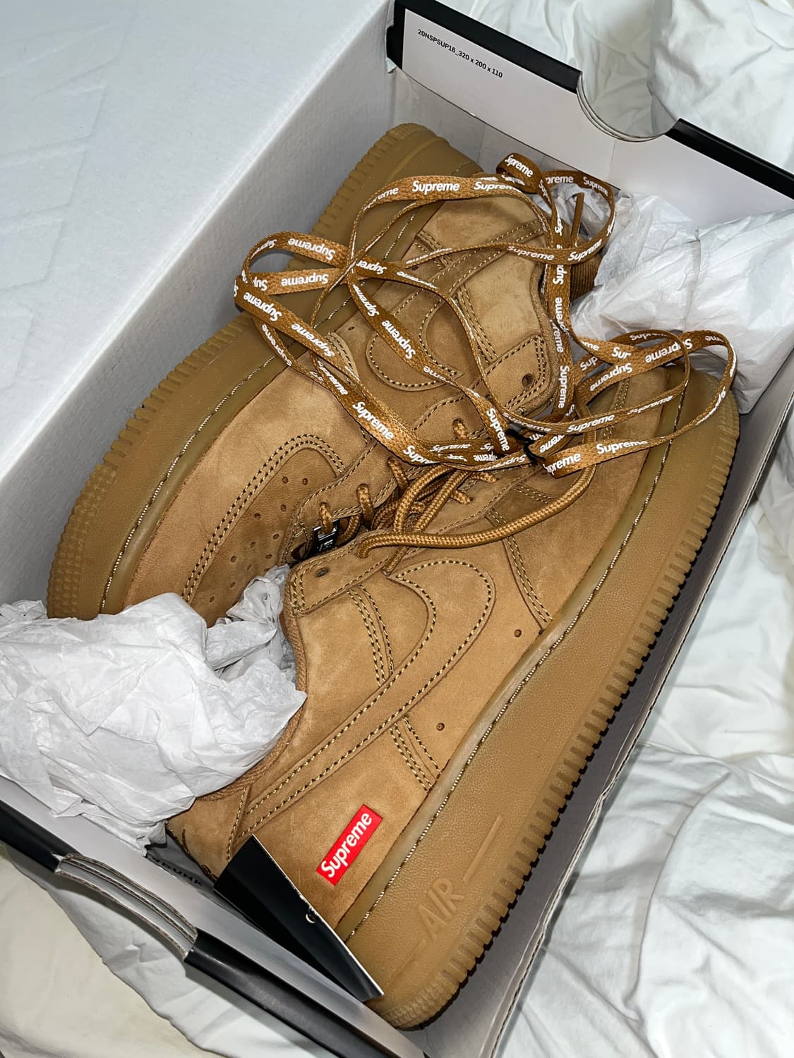 나이키 에어포스 슈프림 된장포스 240 상품이미지1