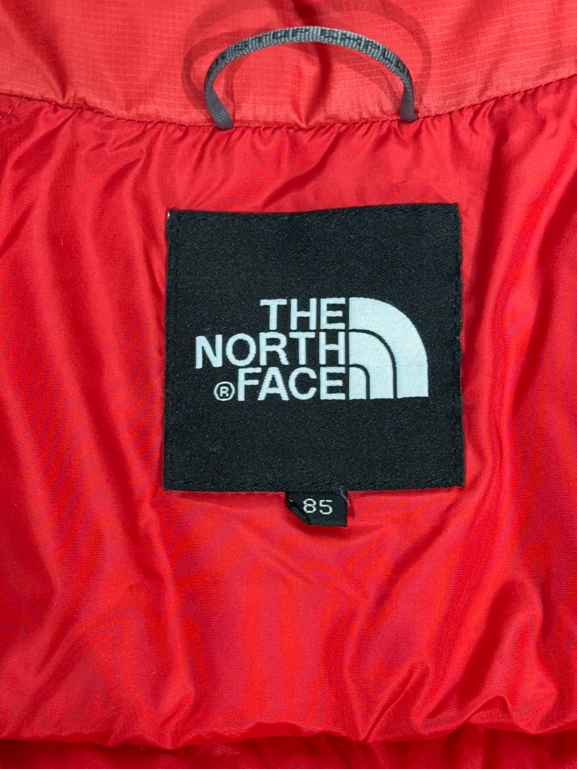 노스페이스 레드 패딩 조끼 M 상품이미지4