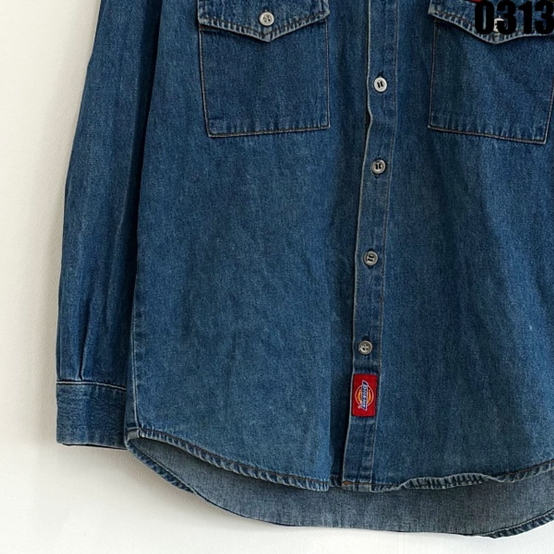 디키즈(Dickies) 데님 워크 셔츠 S 0313 상품이미지3