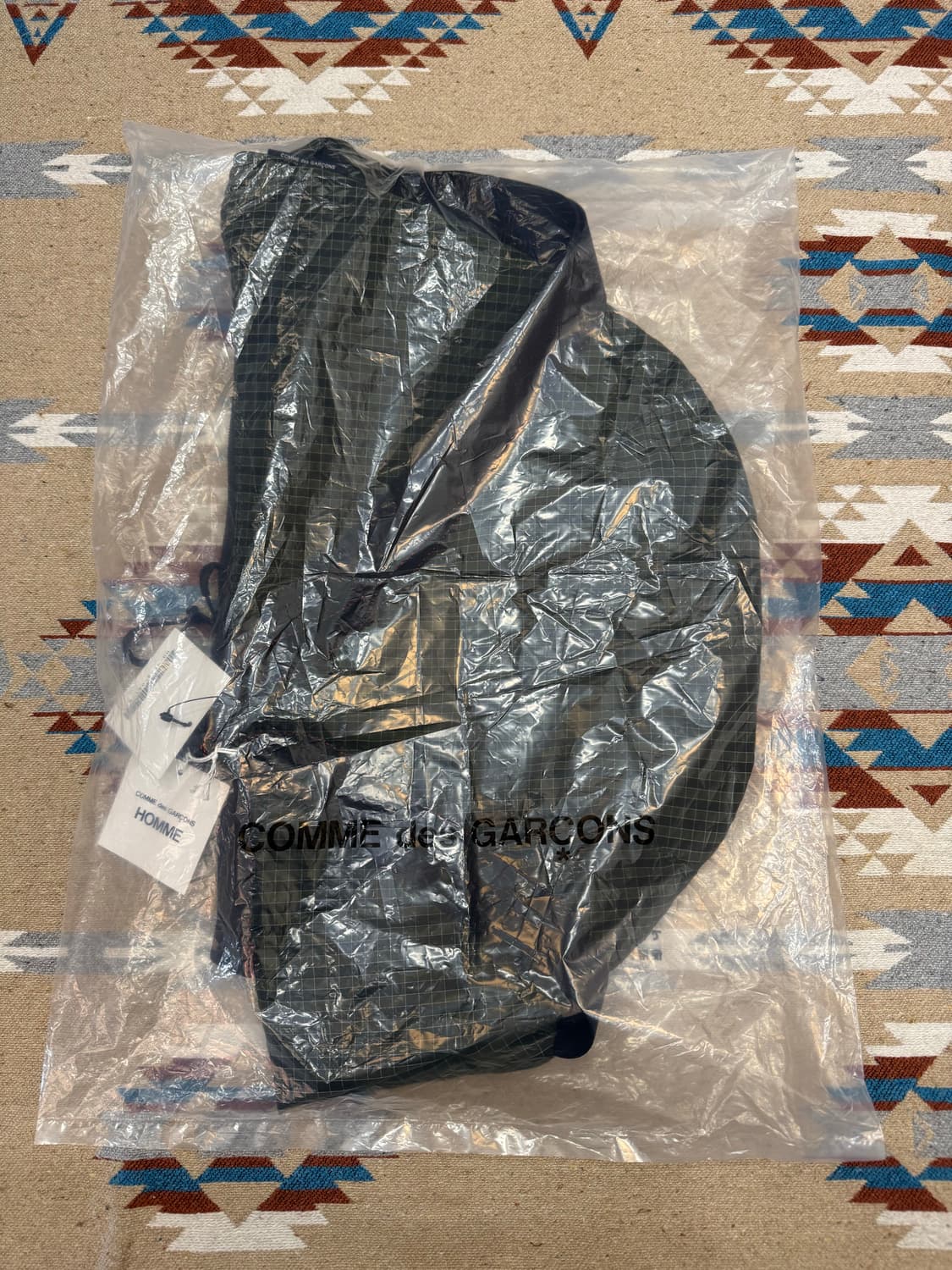 [OS] 꼼데가르송 옴므 그리드 체크 메신저백  상품이미지9