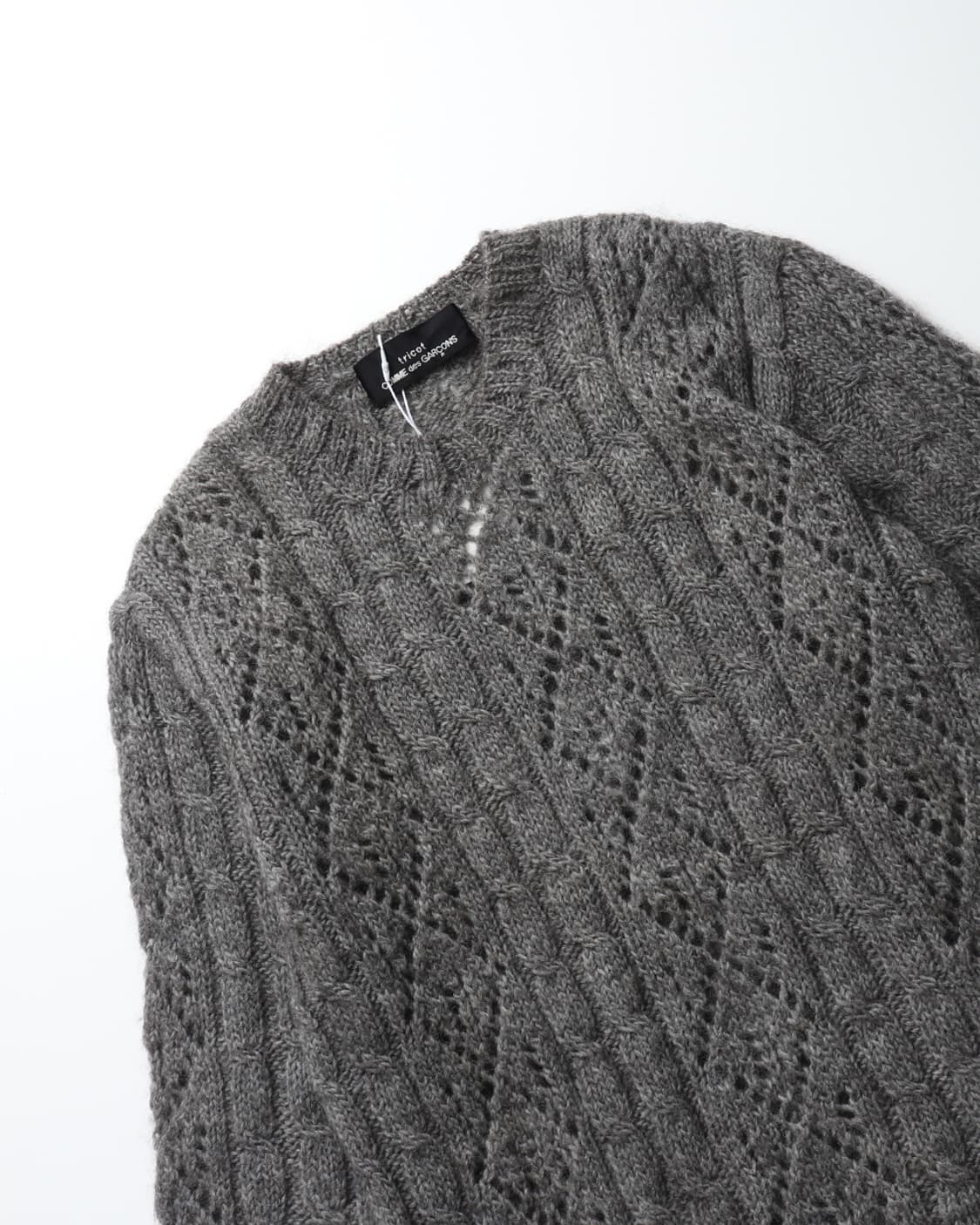tricot COMME des GARCONS Cable Wool Knit 상품이미지3