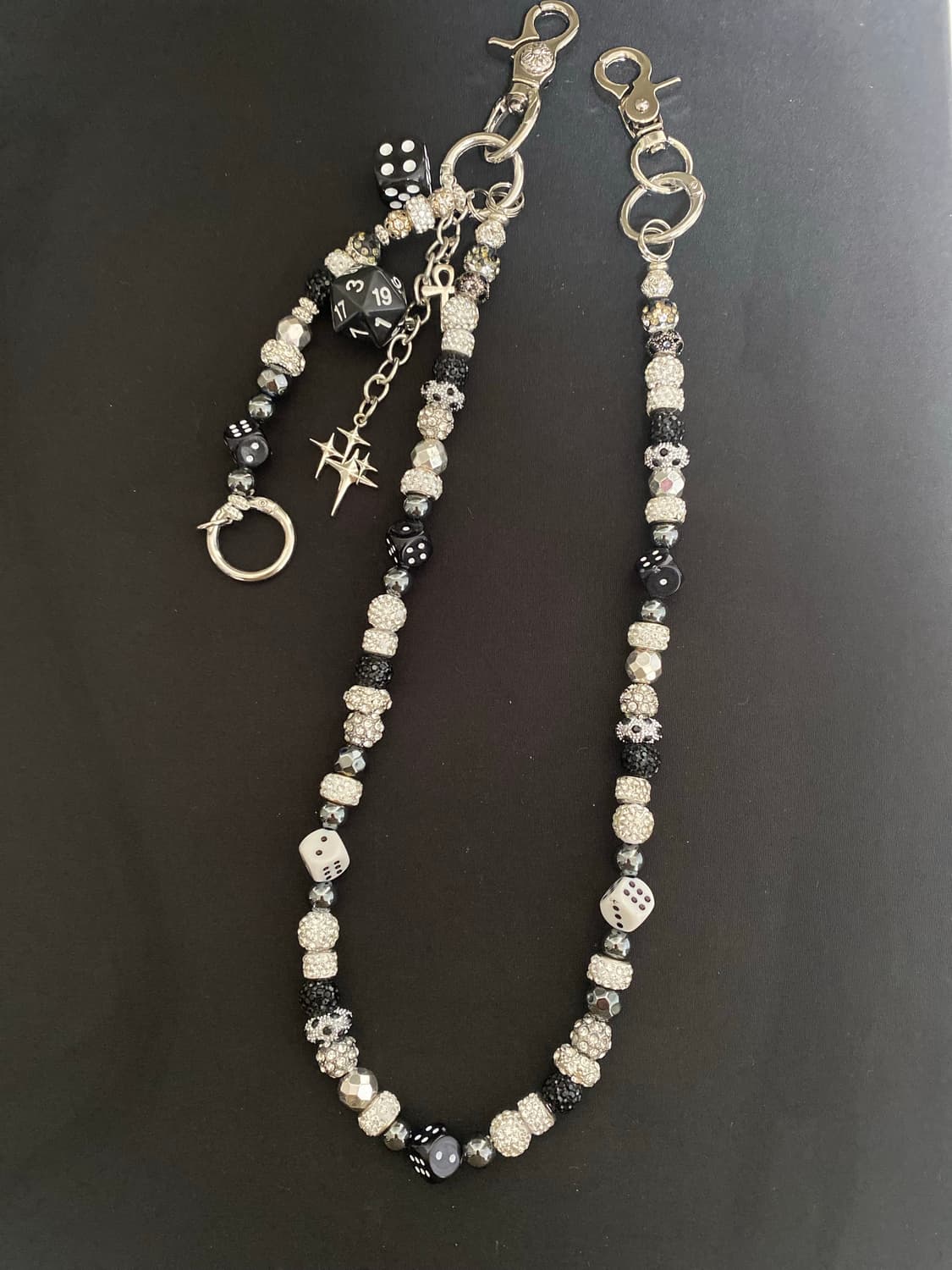 롱&숏 Dice Point 블링 비즈 체인 상품이미지3