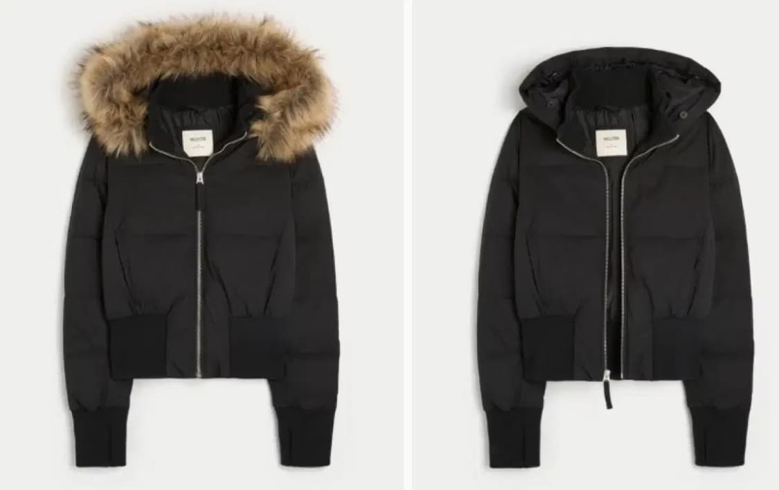 홀리스터 푸퍼 패딩 팔아요 상품이미지1