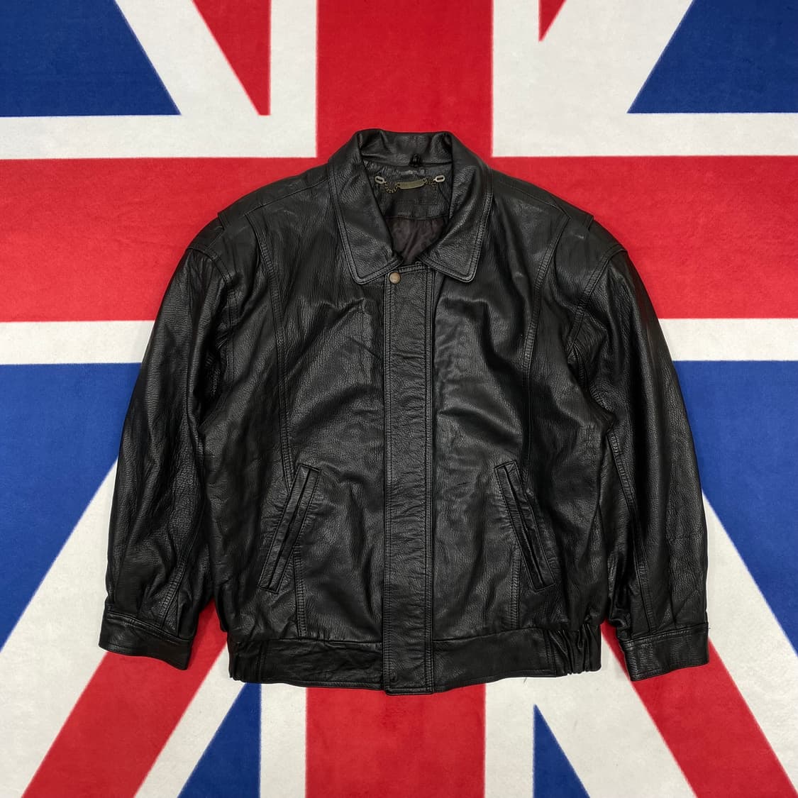 빈티지 양가죽 봄버자켓 M 실측 L -XL  상품이미지1