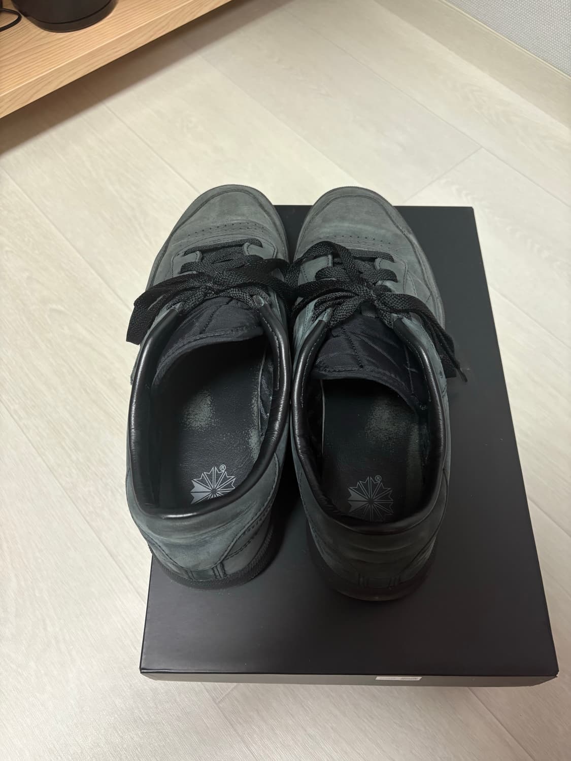 리복 자운드 클럽c 트리플블랙 275 상품이미지3