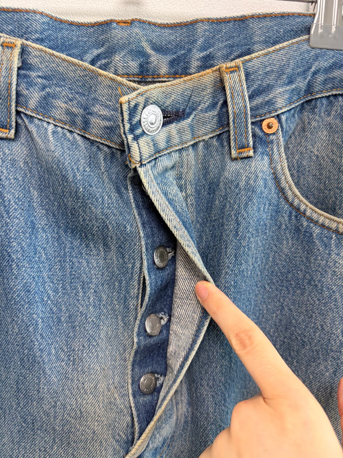 리바이스 501 데님팬츠 (34inch) 상품이미지4