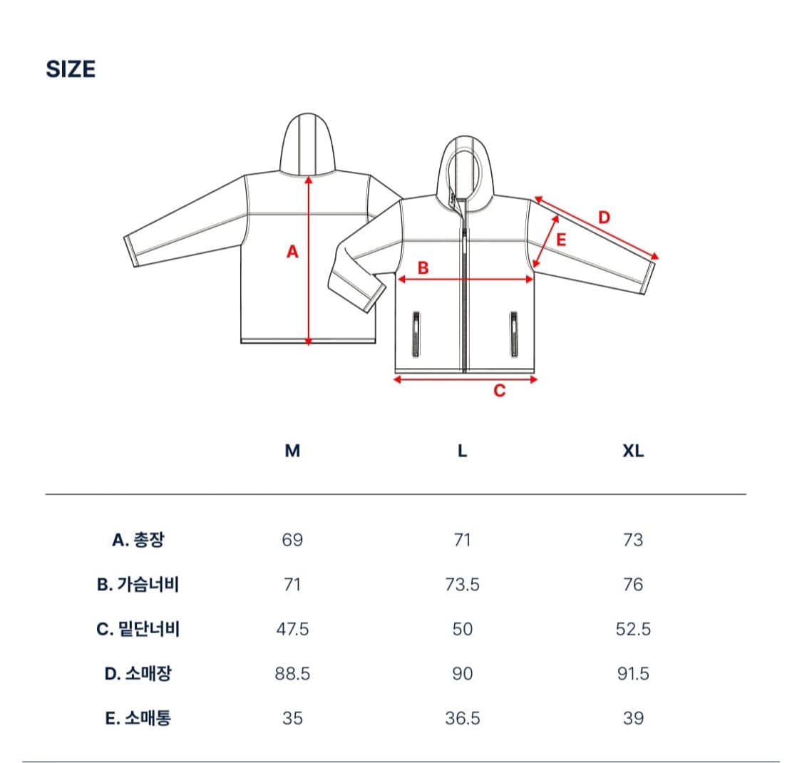 노티카 83플래그 요트 다운패딩 파카 차콜 상품이미지9