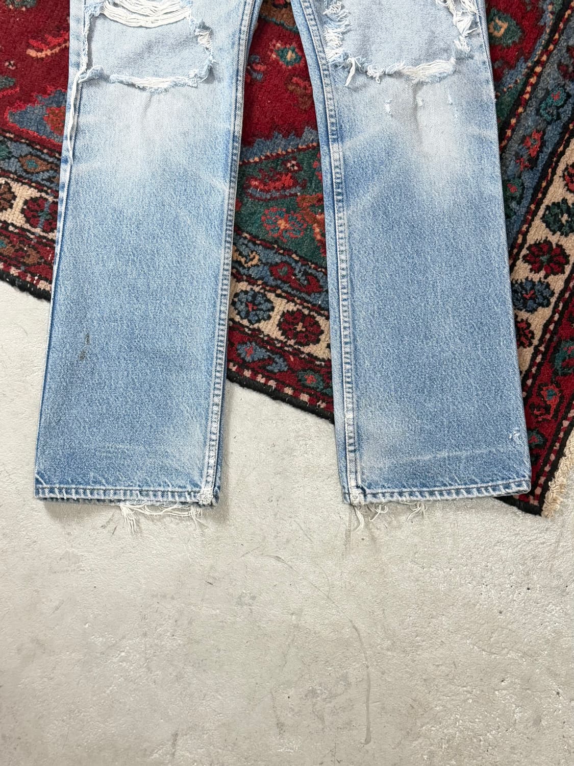 90's USA 빈티지 리바이스 517 오렌지탭 부츠컷 상품이미지7