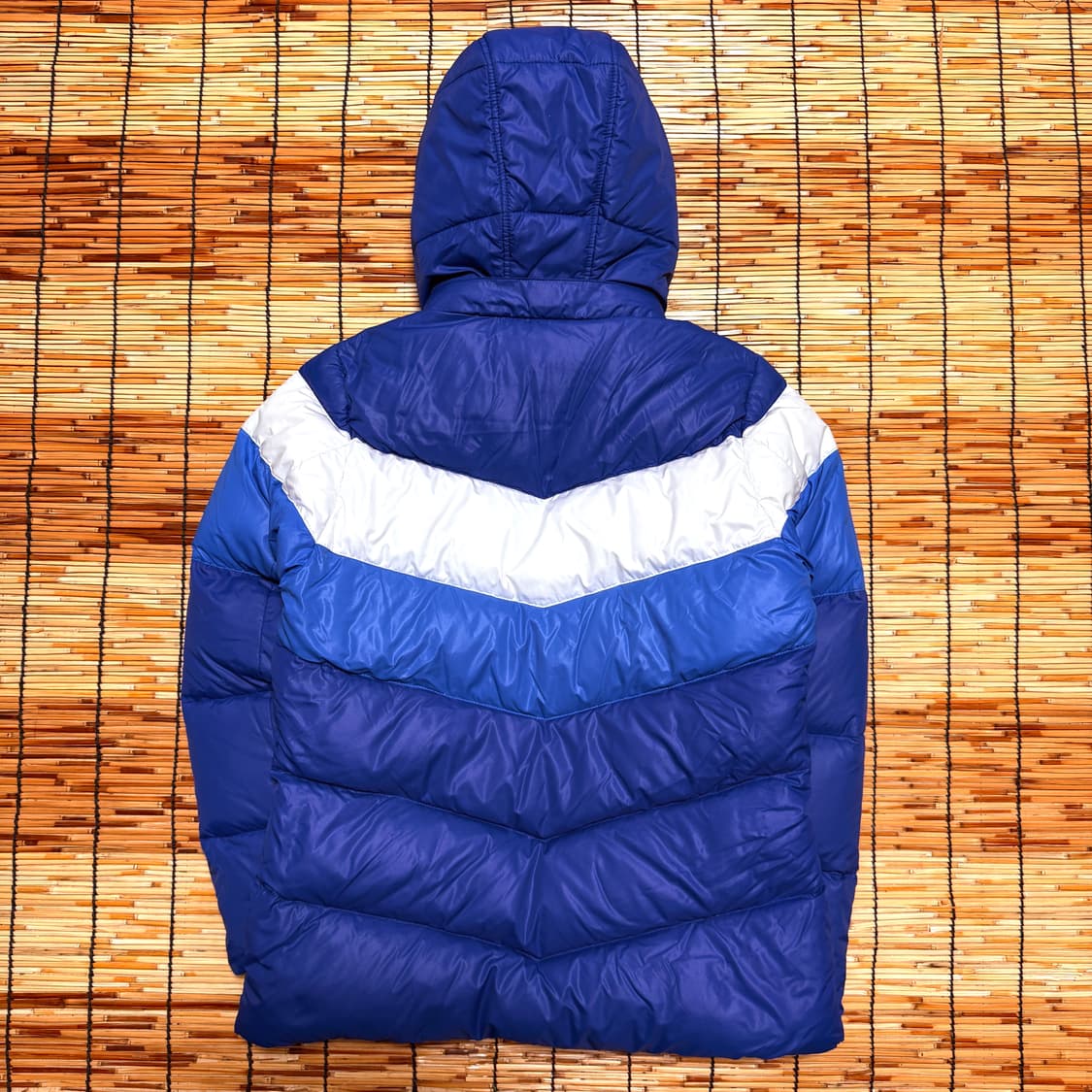 나이키 블루 화이트 스포티 패딩 m 상품이미지2