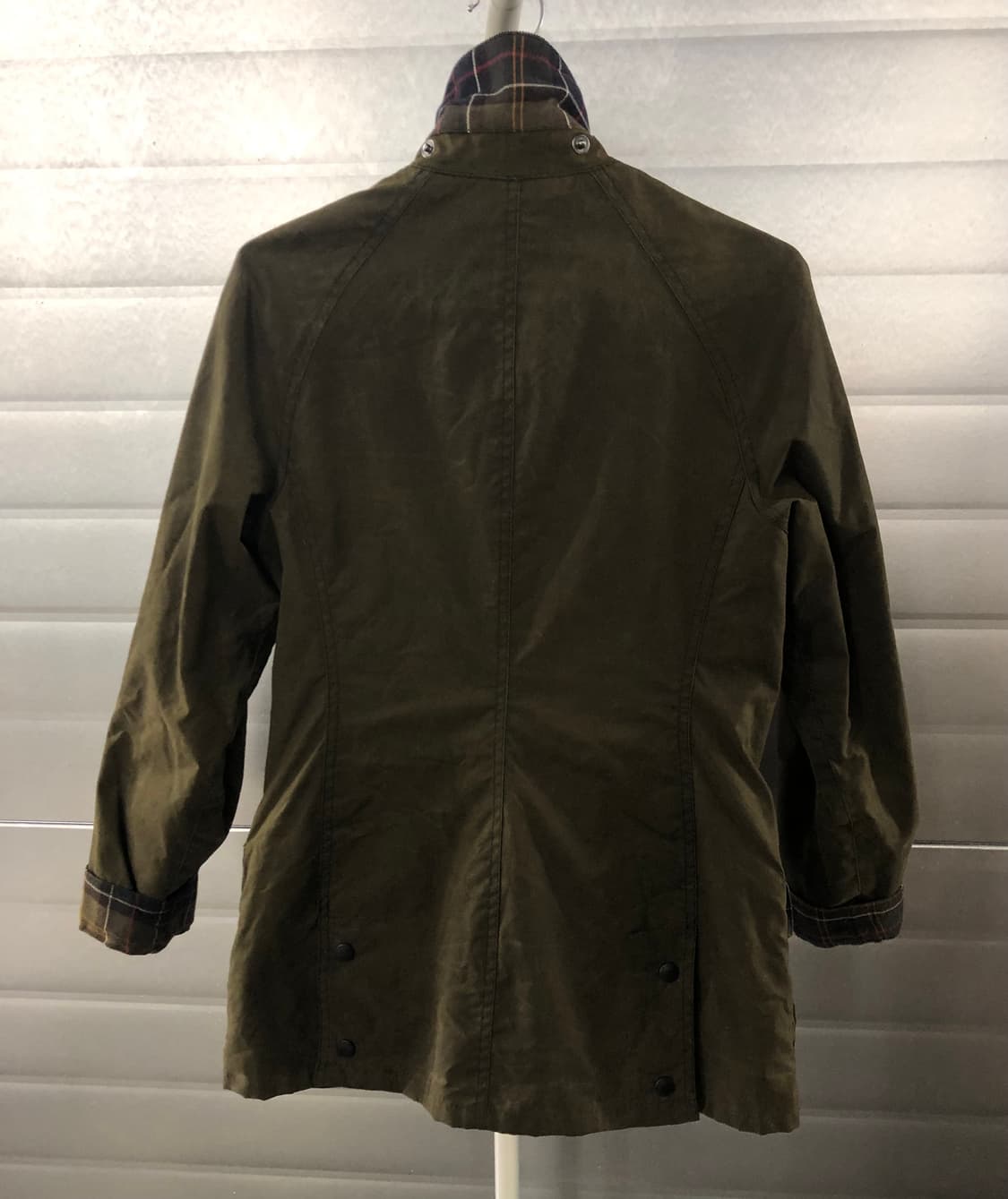 바버 클래식 왁스 자켓 UK6 상품이미지7