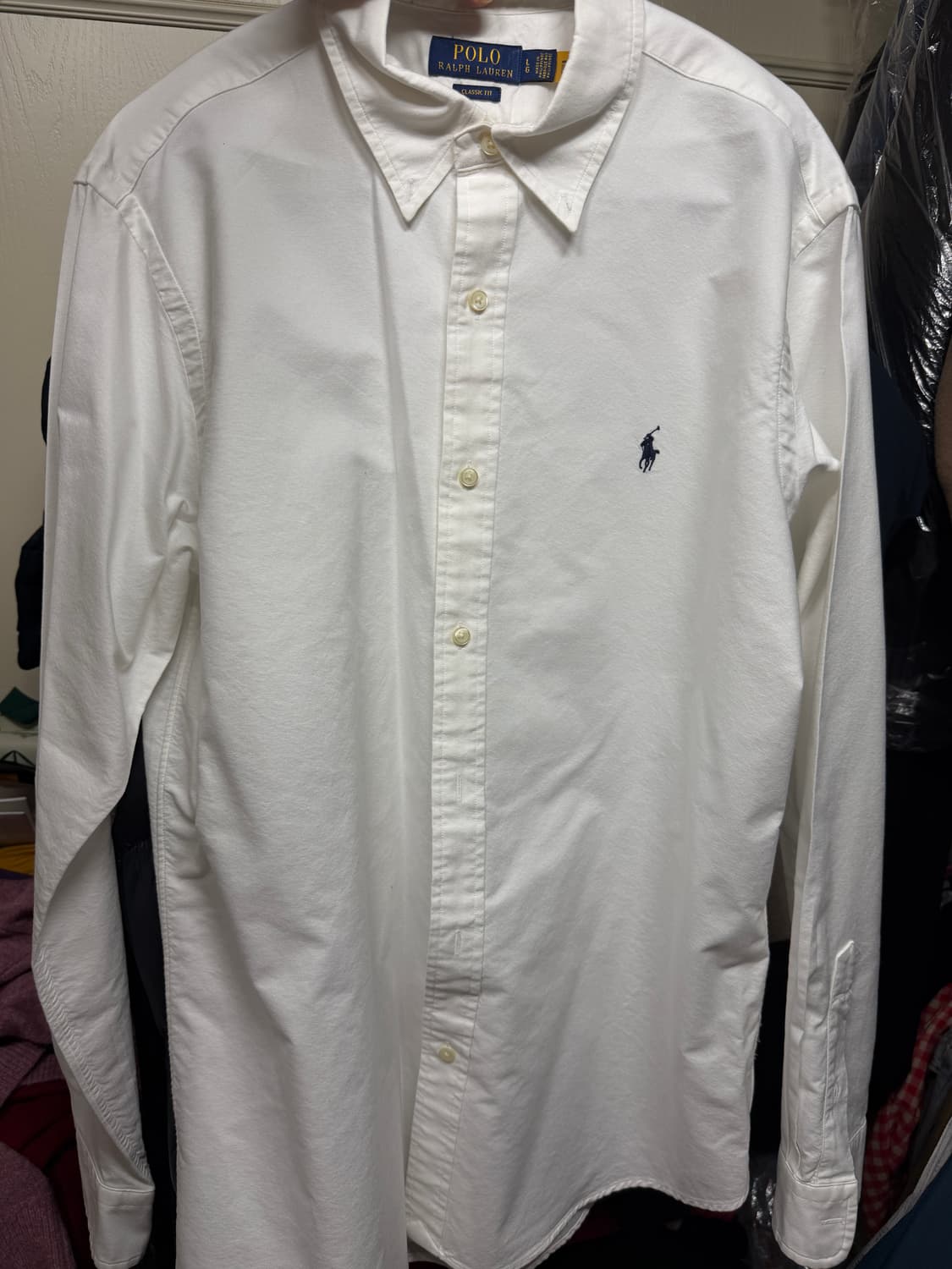 폴로 클래식핏 옥스포드 셔츠 L 상품이미지1