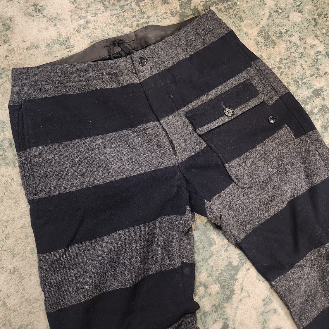 엔지니어 가먼츠 프리즈너 울 조거팬츠 상품이미지3