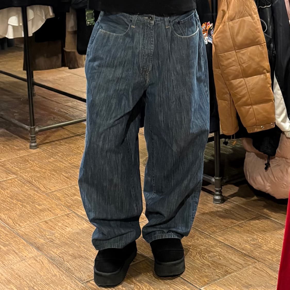 [HI] VTG 생지워싱 와이드팬츠 상품이미지2
