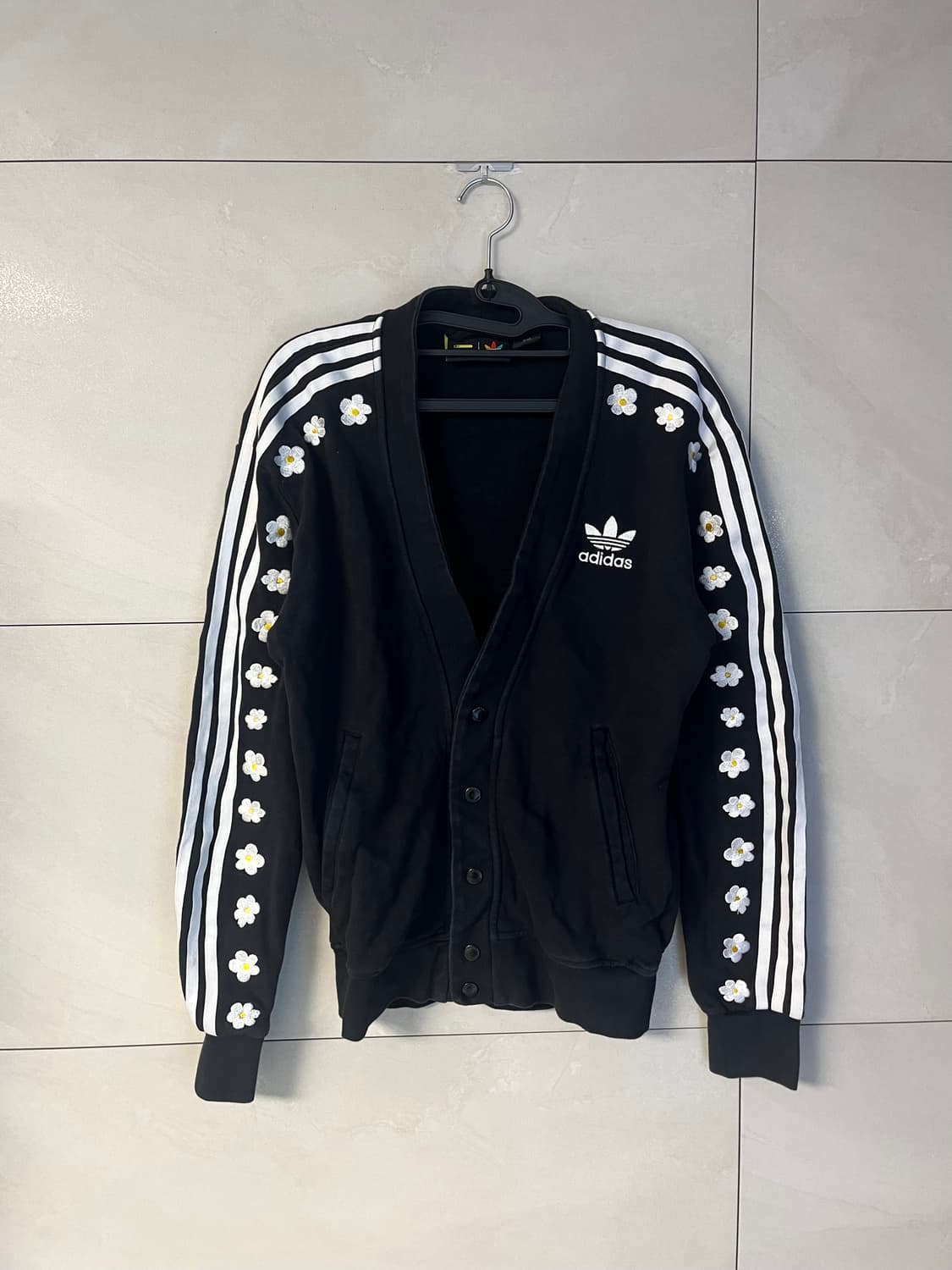 아디다스 플라워 자수 가디건 (95 size)  상품이미지1