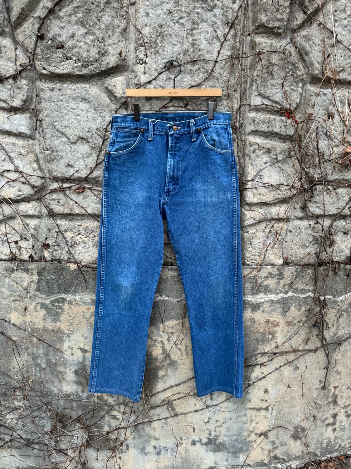 80s 랭글러 usa 빈티지 13mwz 카우보이컷 웨스턴 데님 팬츠 상품이미지1