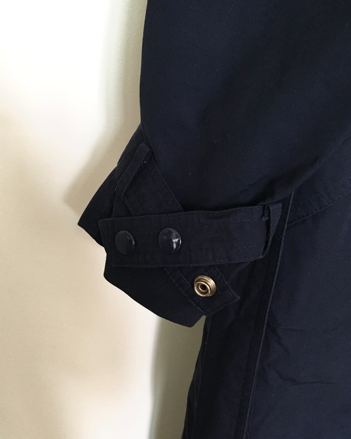 Navy Snap Trench 상품이미지4