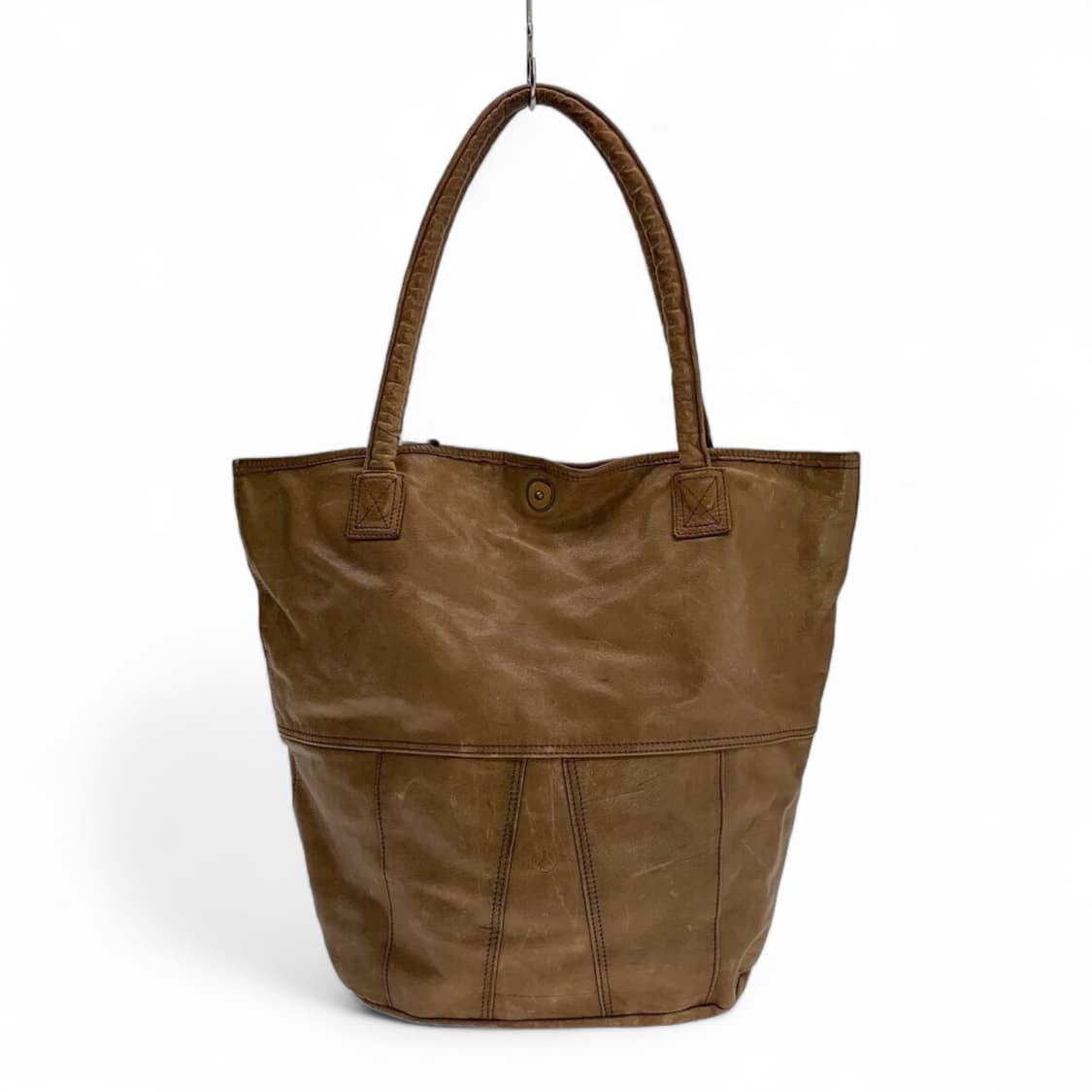 요시다 포터 소가죽 브라운 토트백 상품이미지2