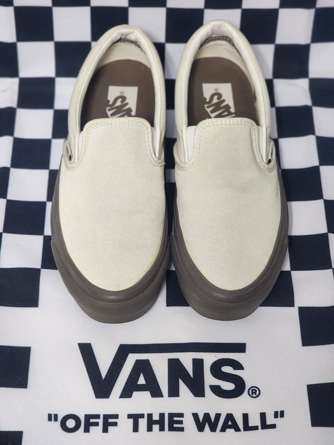 반스 스웨이드 슬립온 크림/브라운 240mm  상품이미지1