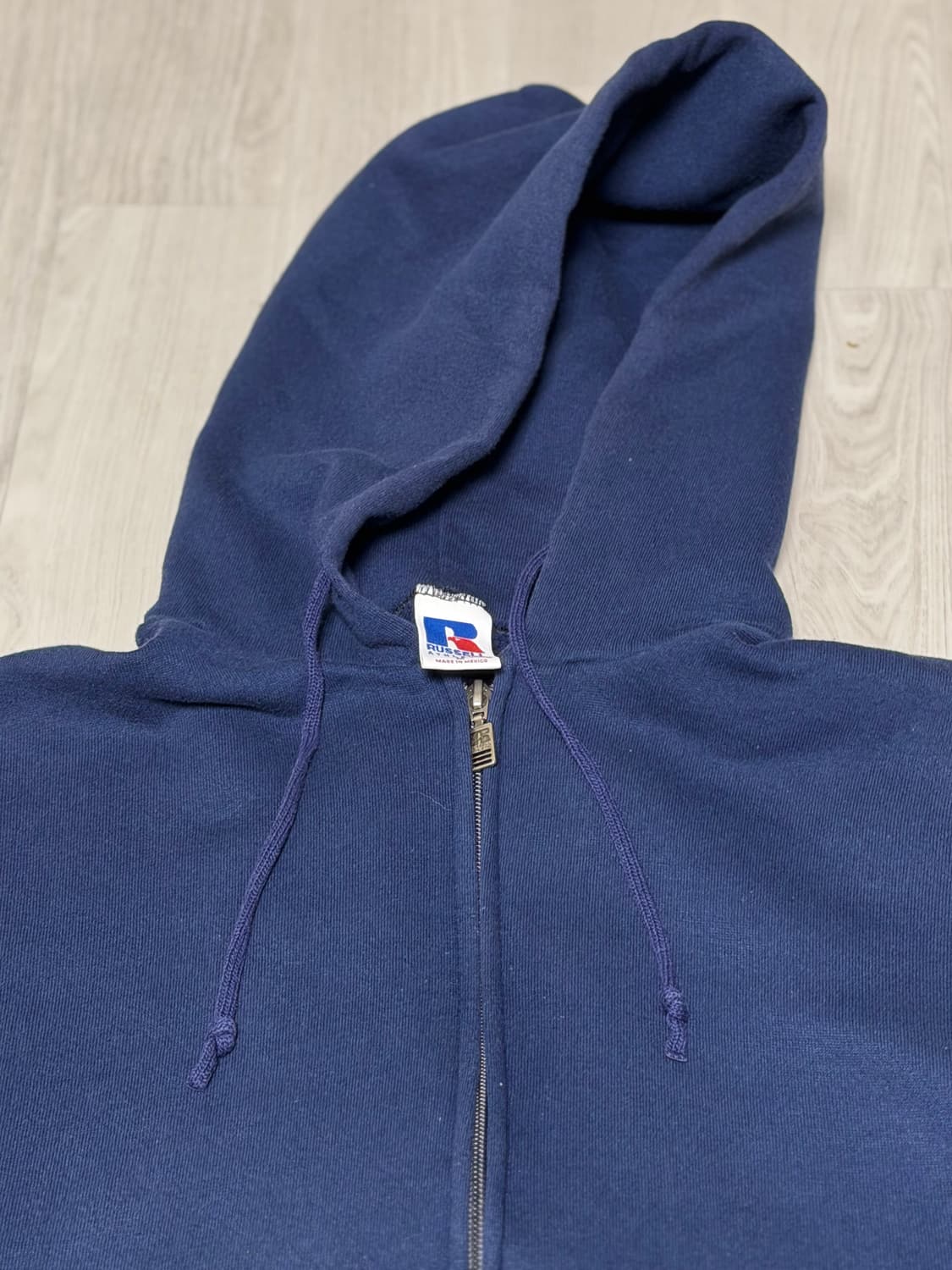 90s 러셀 후드집업 네이비 상품이미지3
