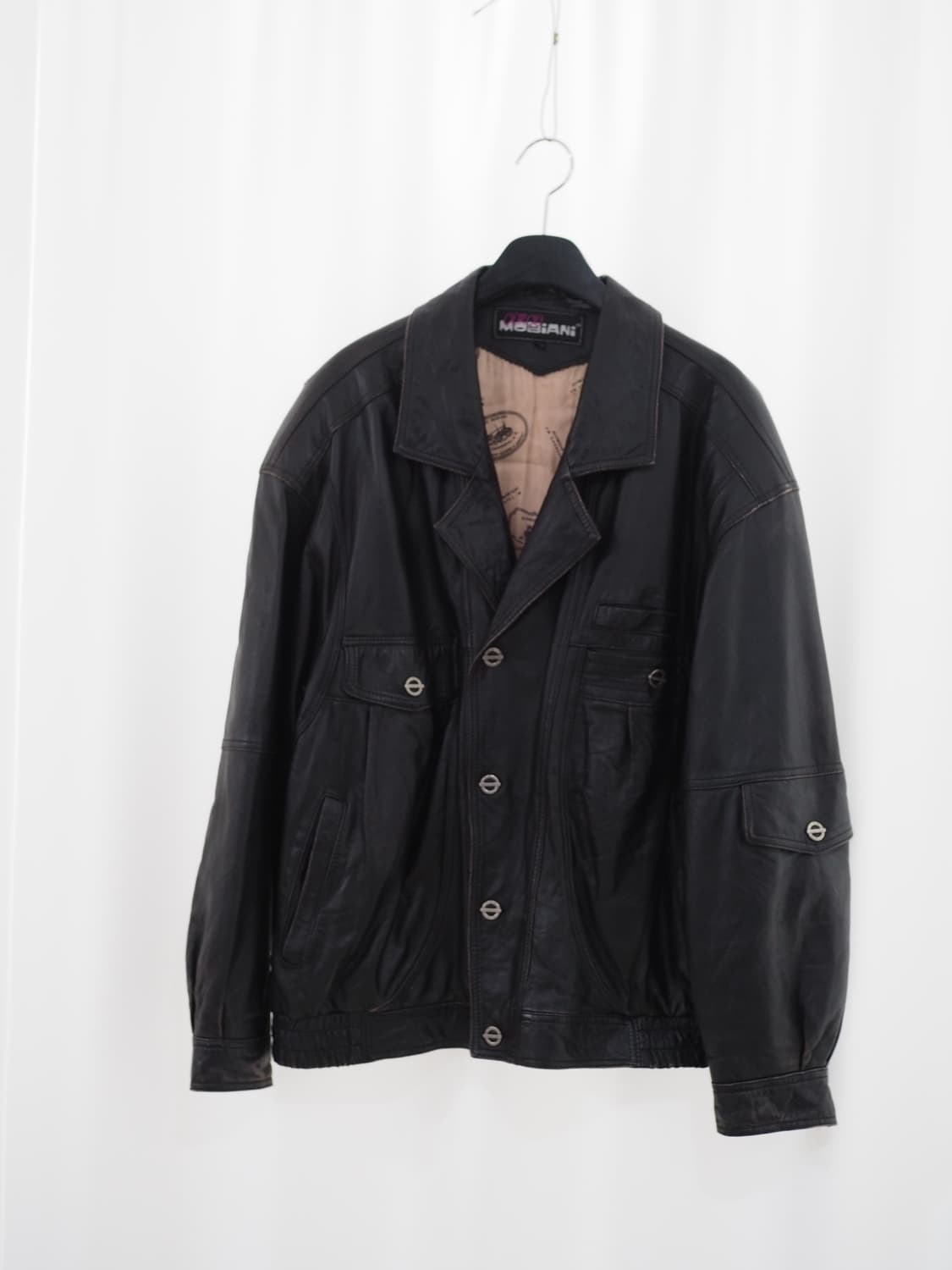 1980's GIORGIO MOBIANI genuine leather  상품이미지1