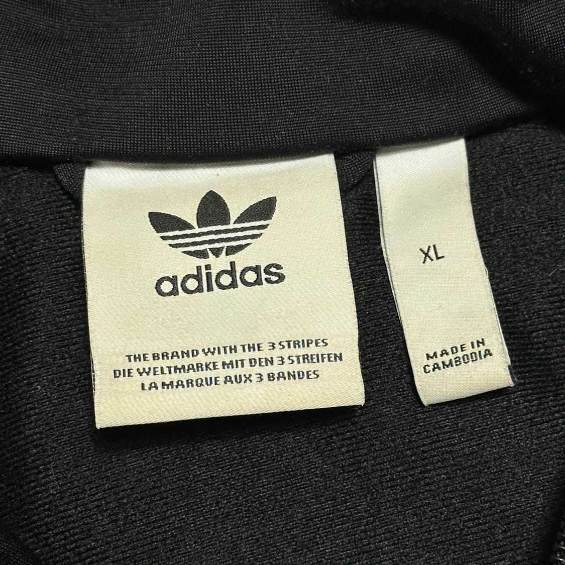 XL 아디다스 파이어버드 블랙 트랙탑 상품이미지4